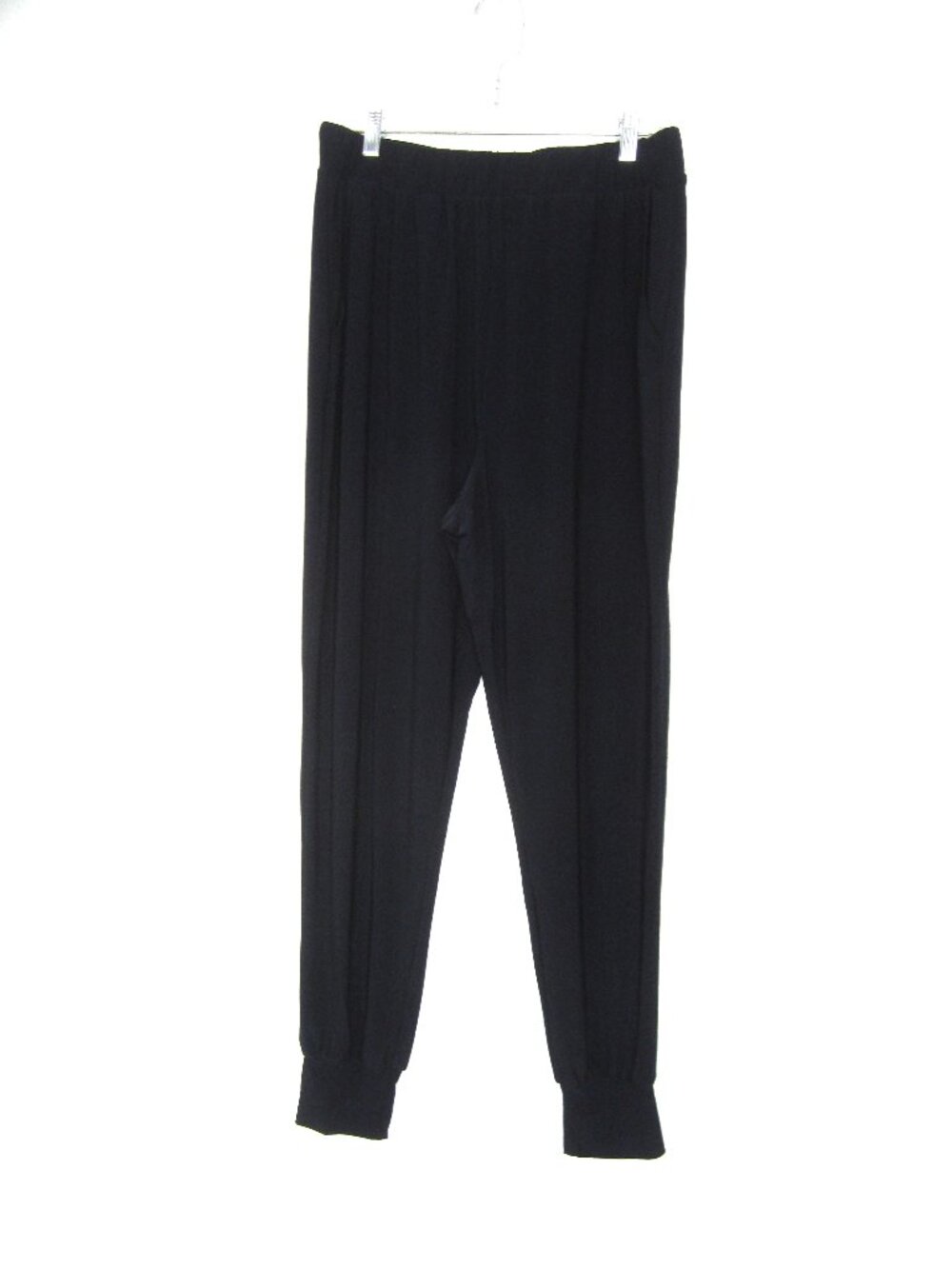 Franne Golde Size L Navy Blue Essential Cuff Pant Jogger Fluid Stretch Pants